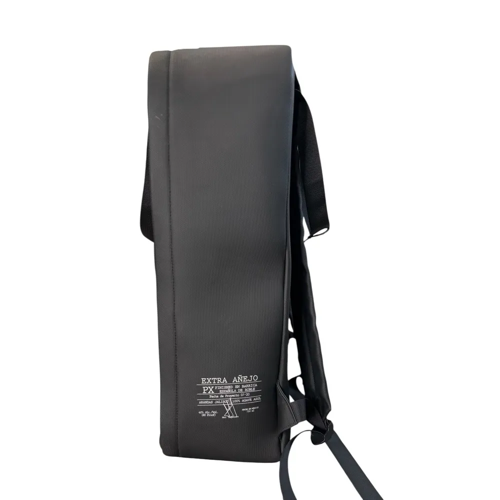 Lobos 1707 Extra Anejo Tequila Backpack Padded Case LeBron James Black Very Rare - Image 5