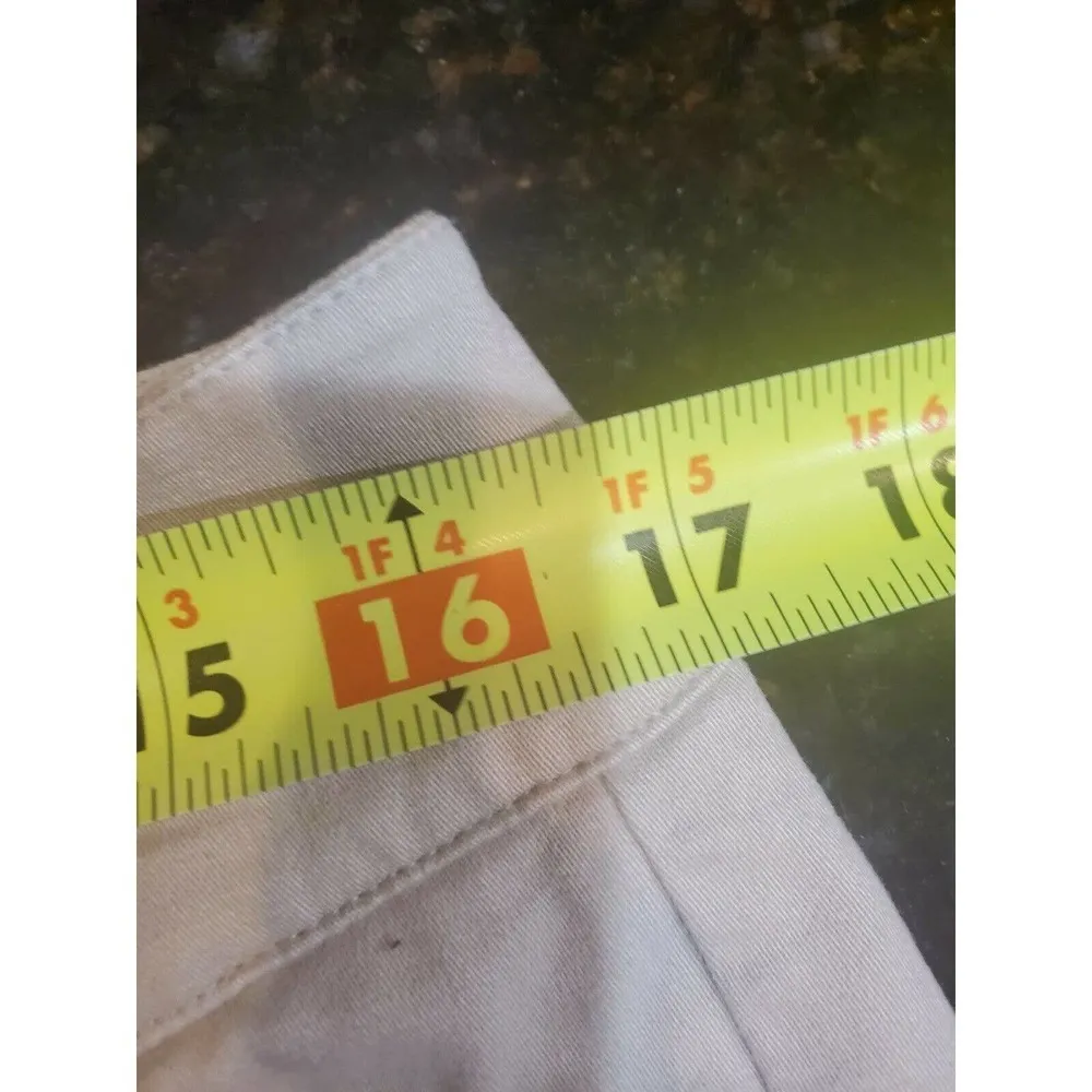 Docker's Women's Beige Cotton Wide Legs High Rise Regular Fit Casual Pants 12 - Image 10