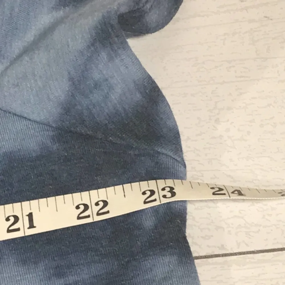 Ideology Blue Lace Up Tie Dye Tunic Sweatshirt Size 1X NWOT - Image 57