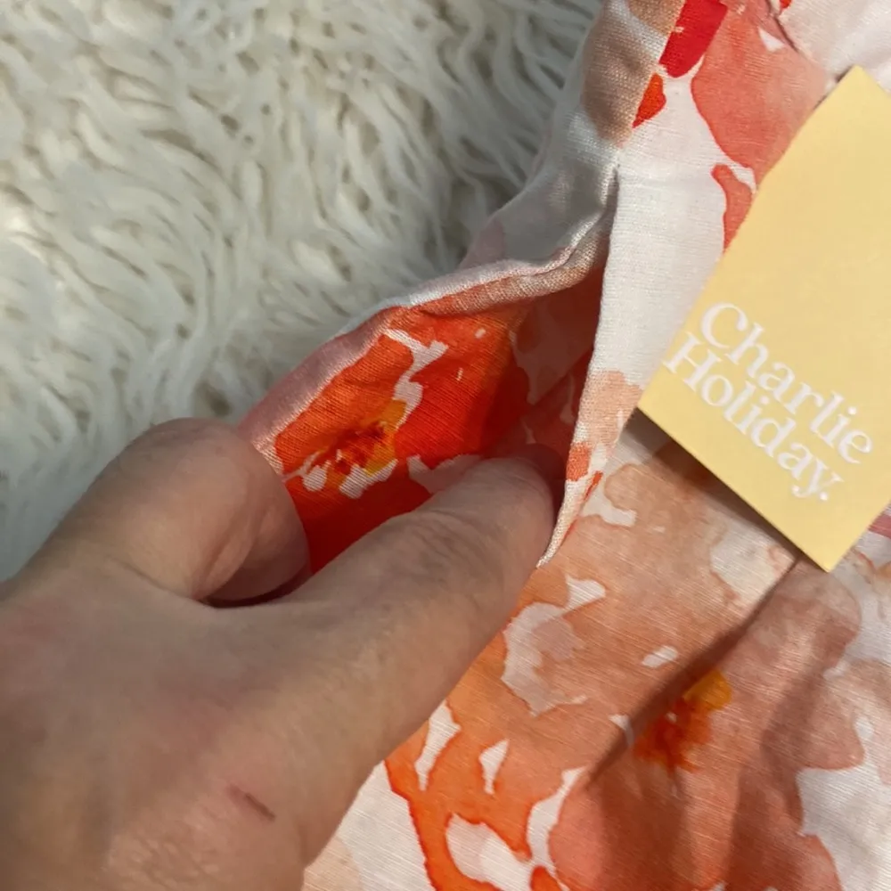 Charlie Holiday Linen Shorts high waisted brand new with tag size XS - Image 7