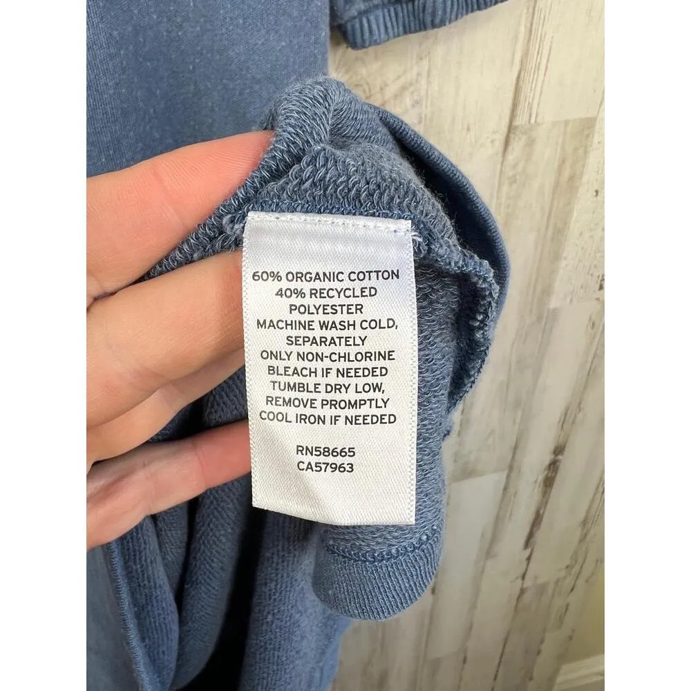 Caslon Casual Blue Dress Short Puff Sleeves Round Neck Size XXS Pockets - Image 10