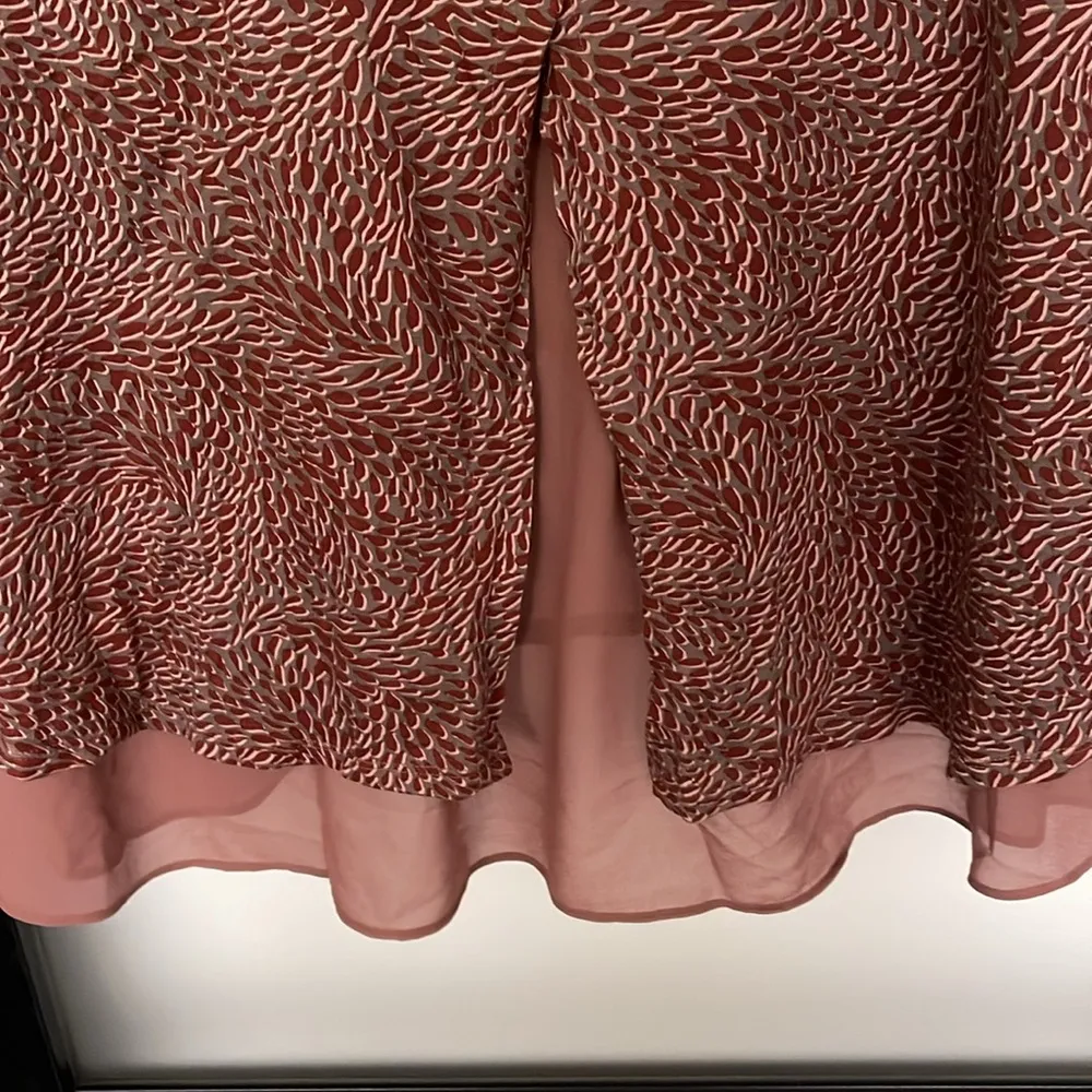 LOGO Gorgeous Fern Leaf & animal Print Patterned Blouse Overlay - Image 7