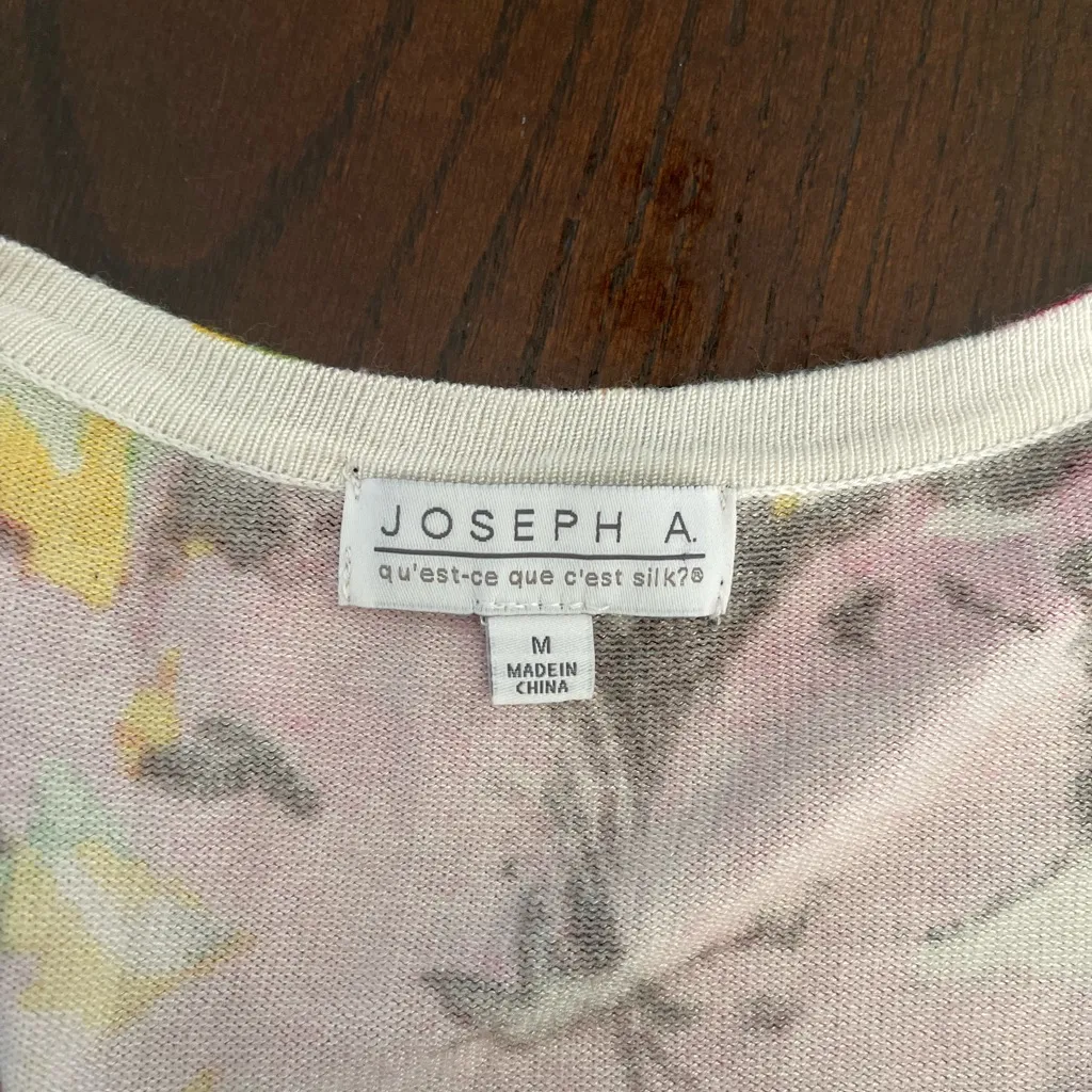 Joseph A. Multicolor Floral sweater Top - Image 4