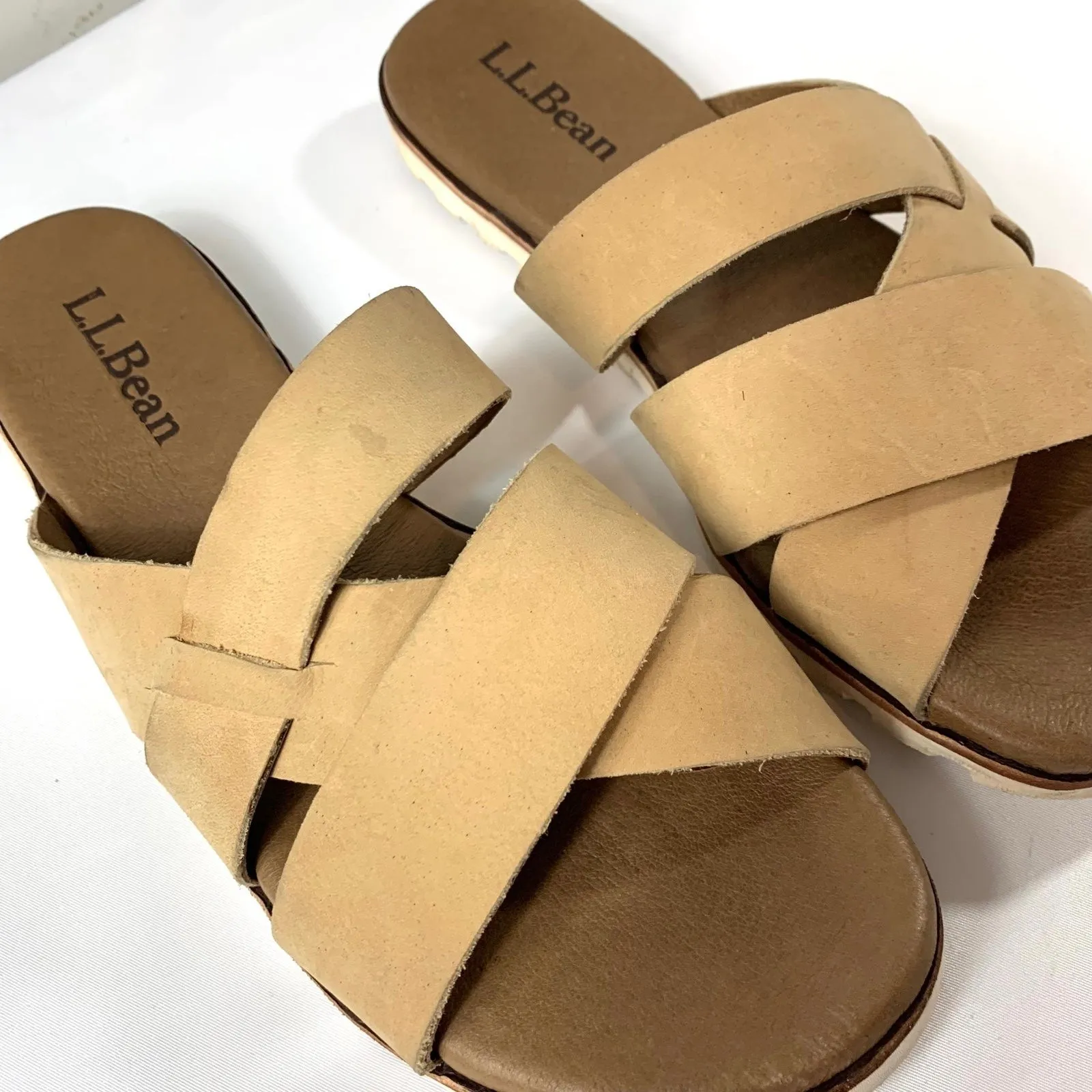 L.L.‎ Bean Sandals Tan Size 9 - Image 4