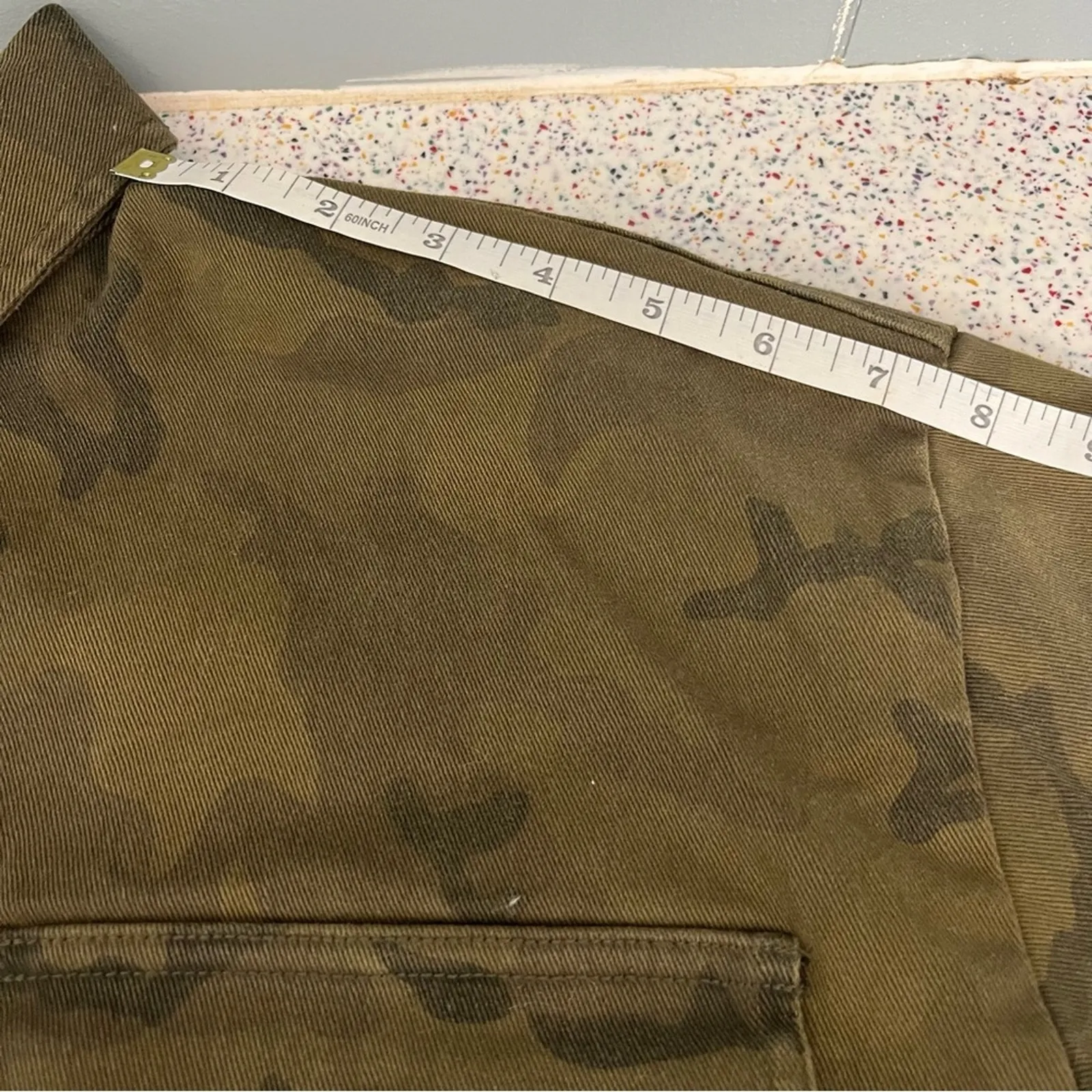 NWT Vintage Havana Military Style Camo Jacket Green Women’s Medium - Image 14