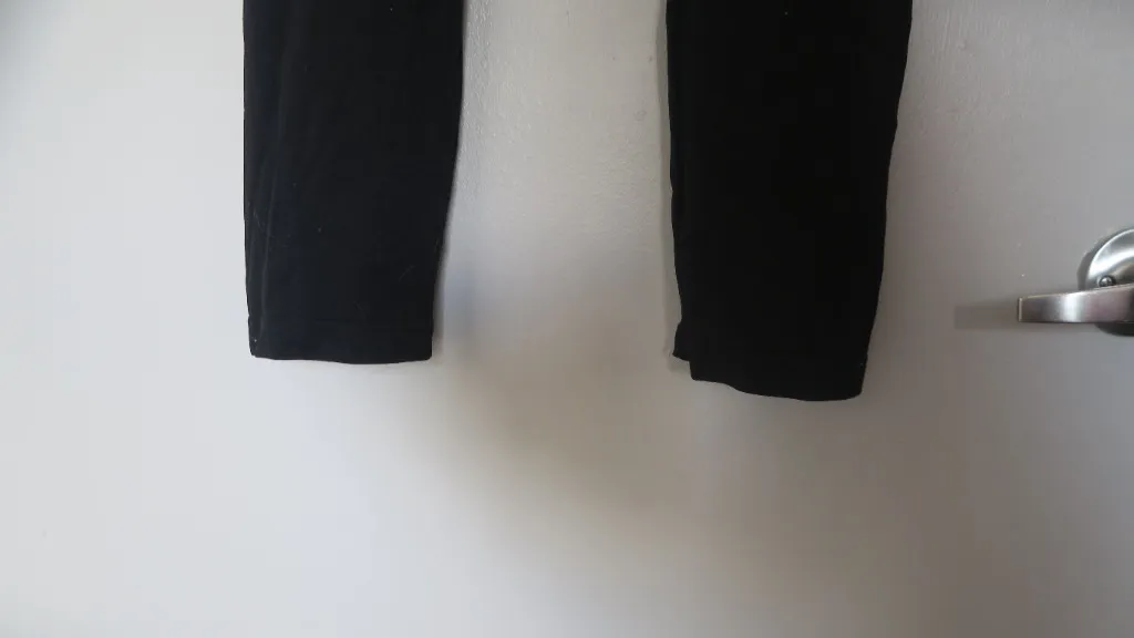 Miss Juli tights leggins solid simple basic casual in black size medium/large. - Image 4