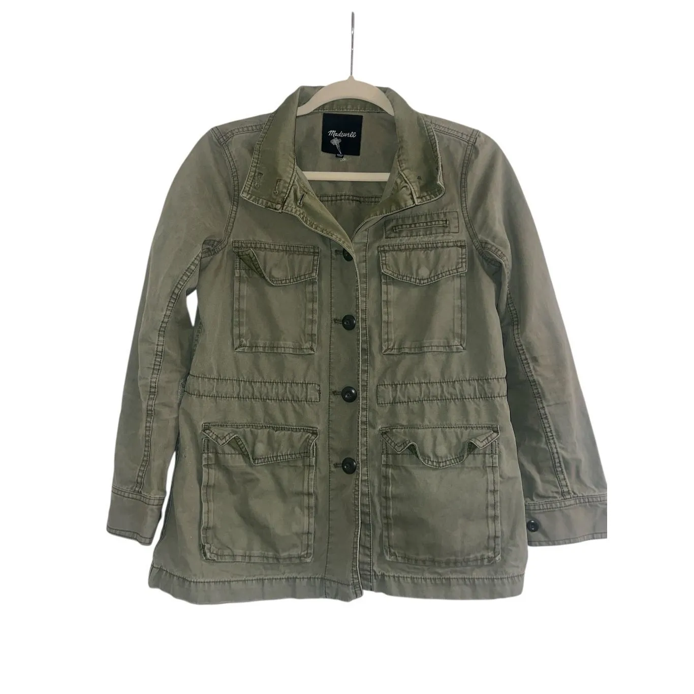 ✨Madewell Catskills Olive Green Sz Small Jacket✨ - Image 4