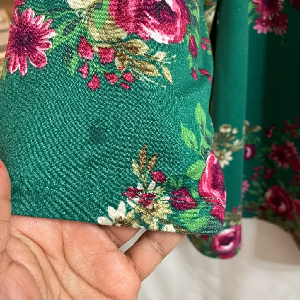 The Pioneer Woman XL Green Floral V - Image 7