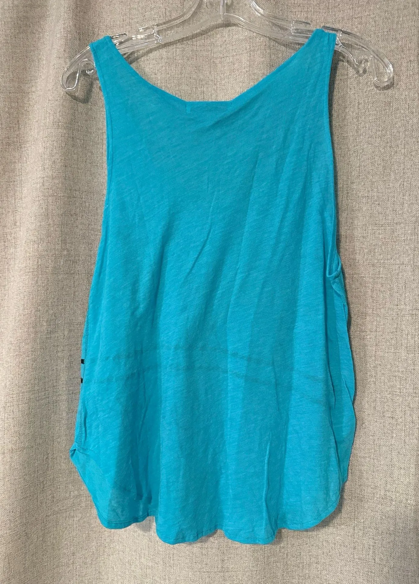 Wildfox | Teal Flamingo Graphic Tank Top | S - Image 5