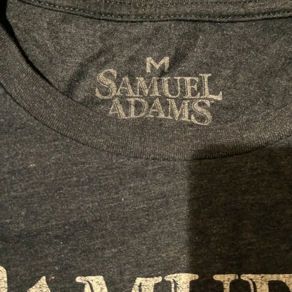 Samuel Adams Beer T shirt M Size M - Image 2