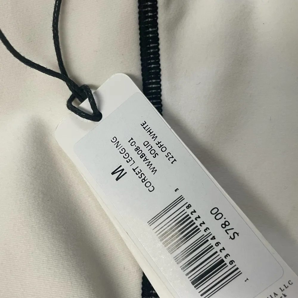 WeWoreWhat Activewear Set Sz M NWT Bra Top and High Rise Leggings Logo $136 - Image 2