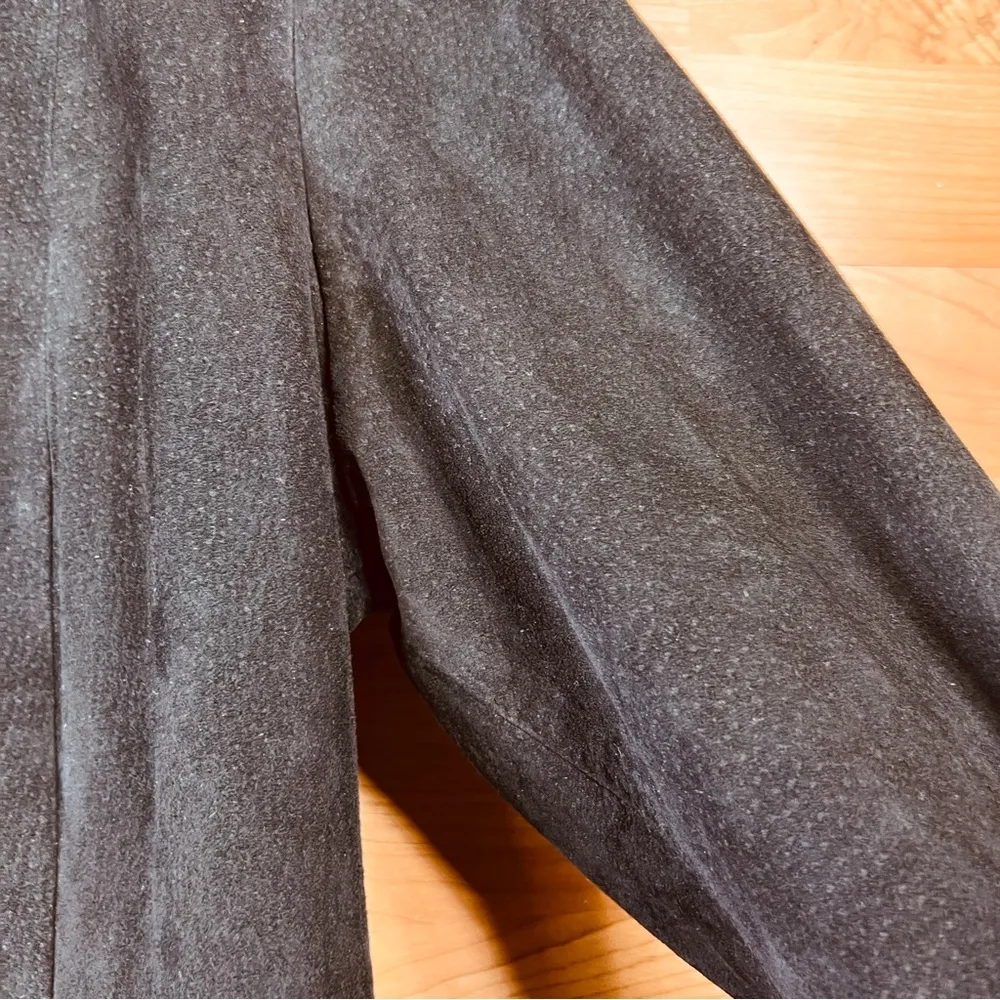 Vintage A.M.I. Petite Large Zip Front Leather Jacket & Lined Size undefined - Image 13