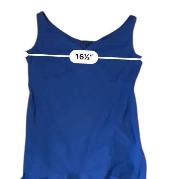 CALLAS Kinley Poplin Midi Dress Women’s Size 8 Sweetheart Neck‎ Sleeveless Blue - Image 9