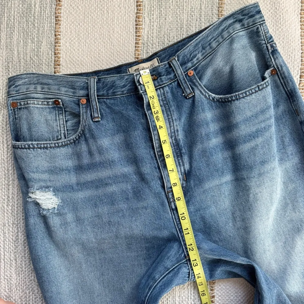 Madewell The Dadjean in Duane Wash: Ripped Edition Women’s Size 30 - Image 7