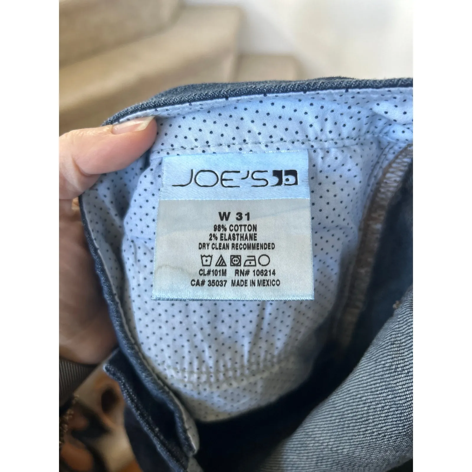 Joes Jeans Y2K Low Rise Boot Cut Honey Aimee Dark Wash Jeans 31/34 - Image 5