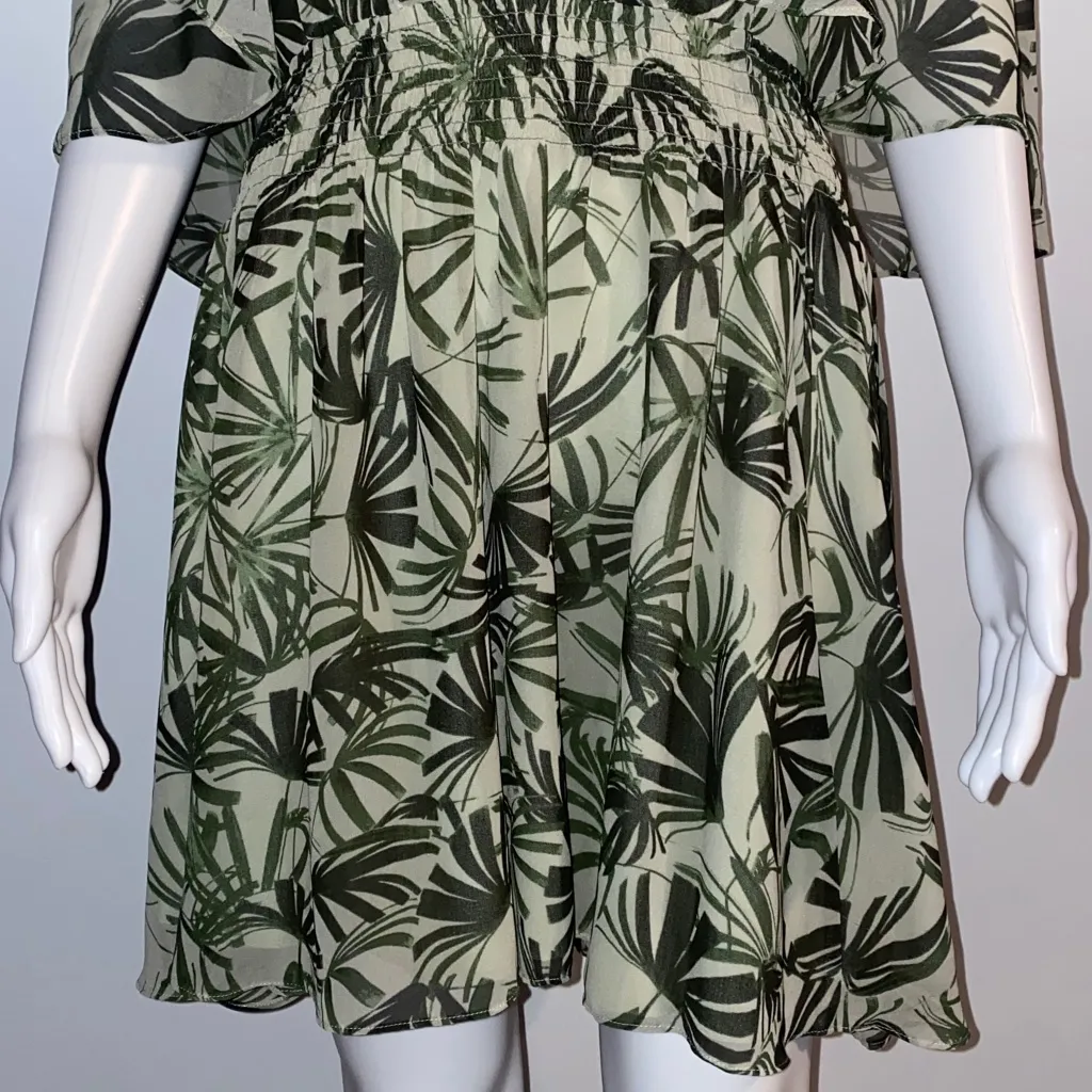 Halston Heritage Soft Green Dress - Image 3