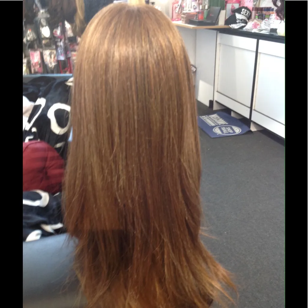 Auburn long Lacefront wig thick and silky New 2018 - Image 3