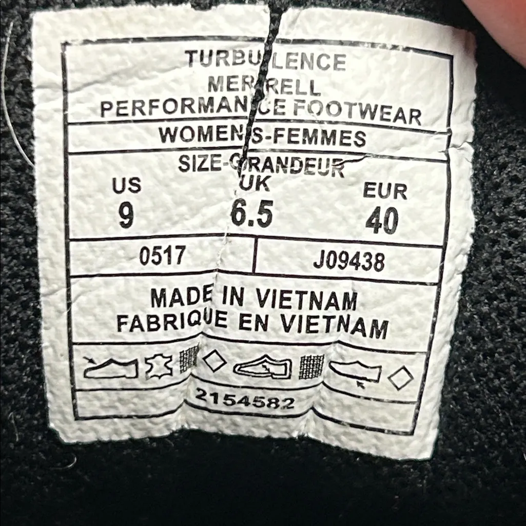 Merrell Turbulence Performance Trail Runners Size 9 - Image 9