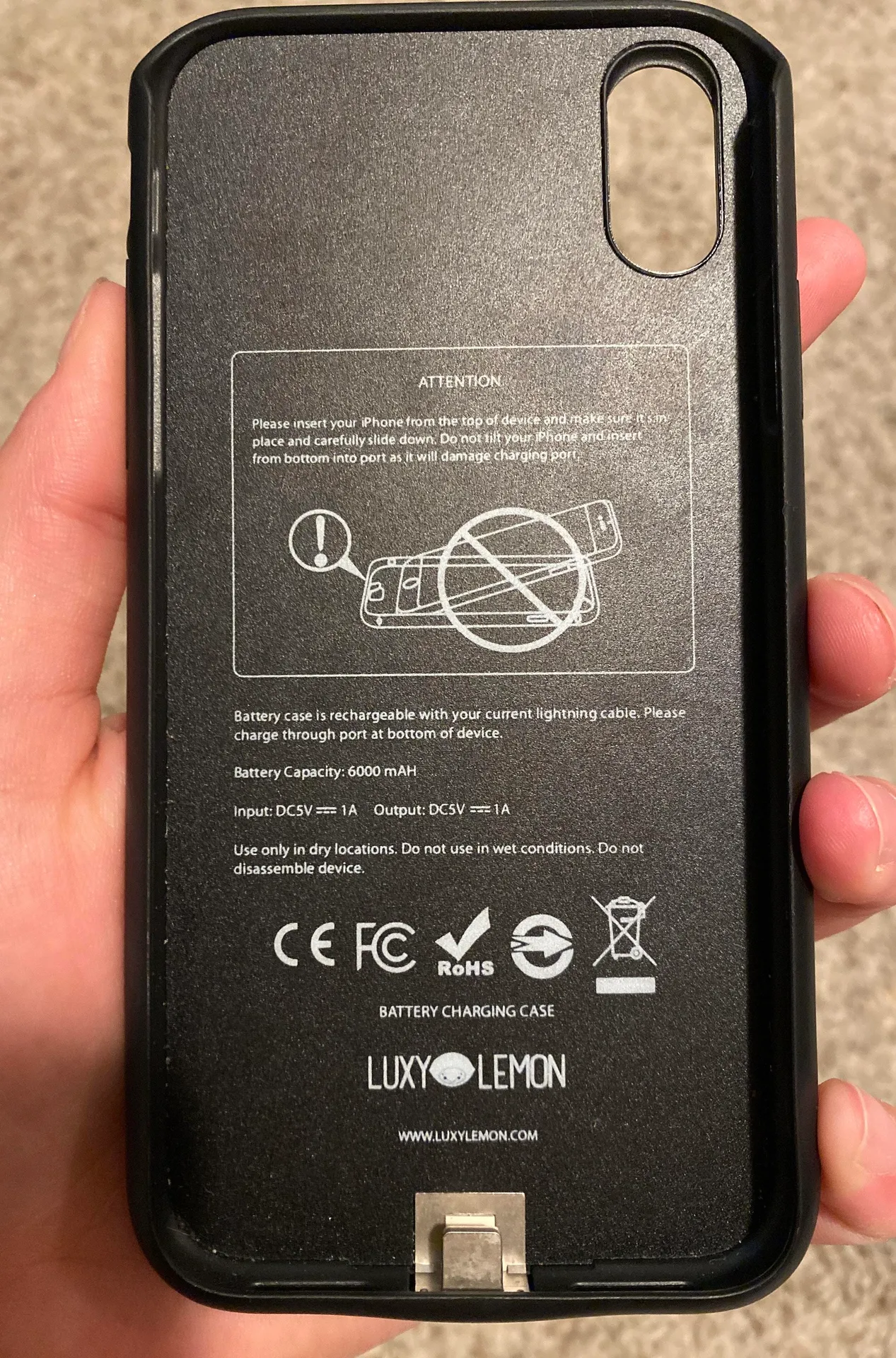 iPhone X Charging Case - Image 2