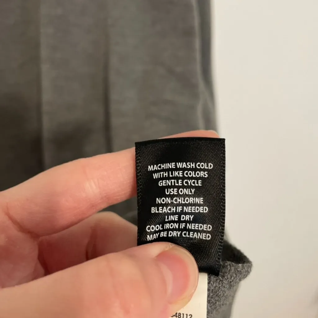 NEW NWT TORRID 3 Plus Size Asymmetrical Terry Active Sweatshirt Gray Long Sleeve - Image 14