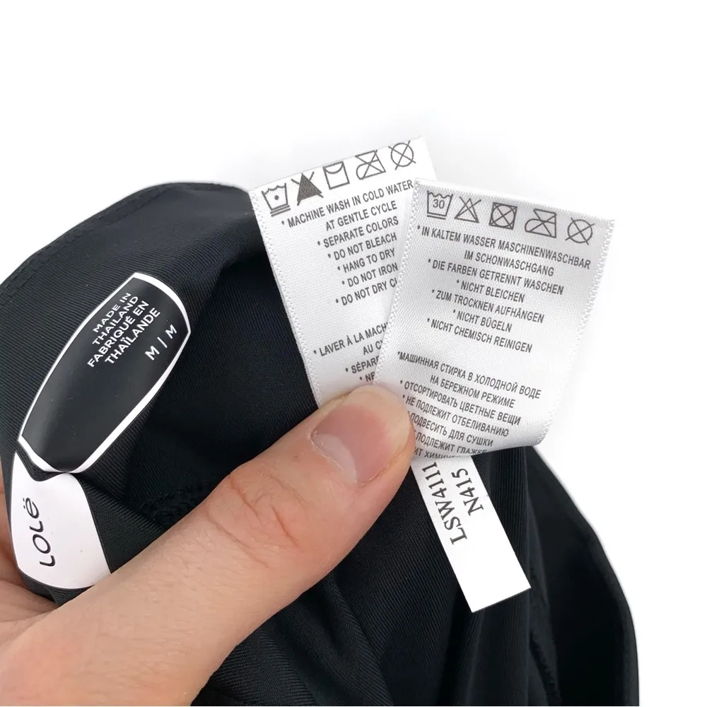 LOLË Eliana Ultra High-Waisted Flared Yoga Pants Black M - Image 8