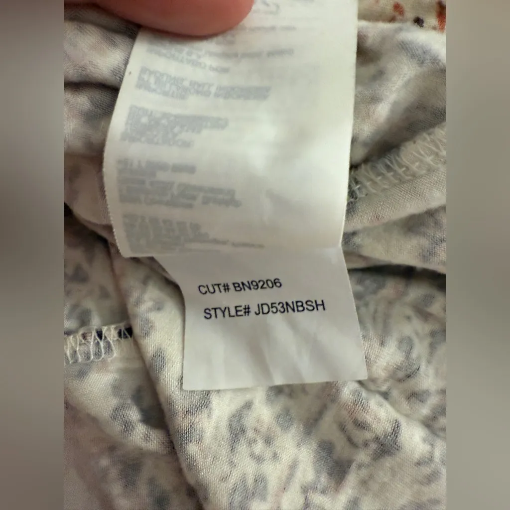 Billabong Share Joy Sleeveless Body Con Midi Dress Small Cream Brown - Image 6