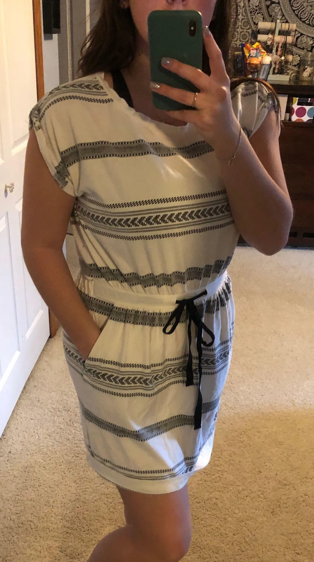 Loft Patterned Dress - Image 2