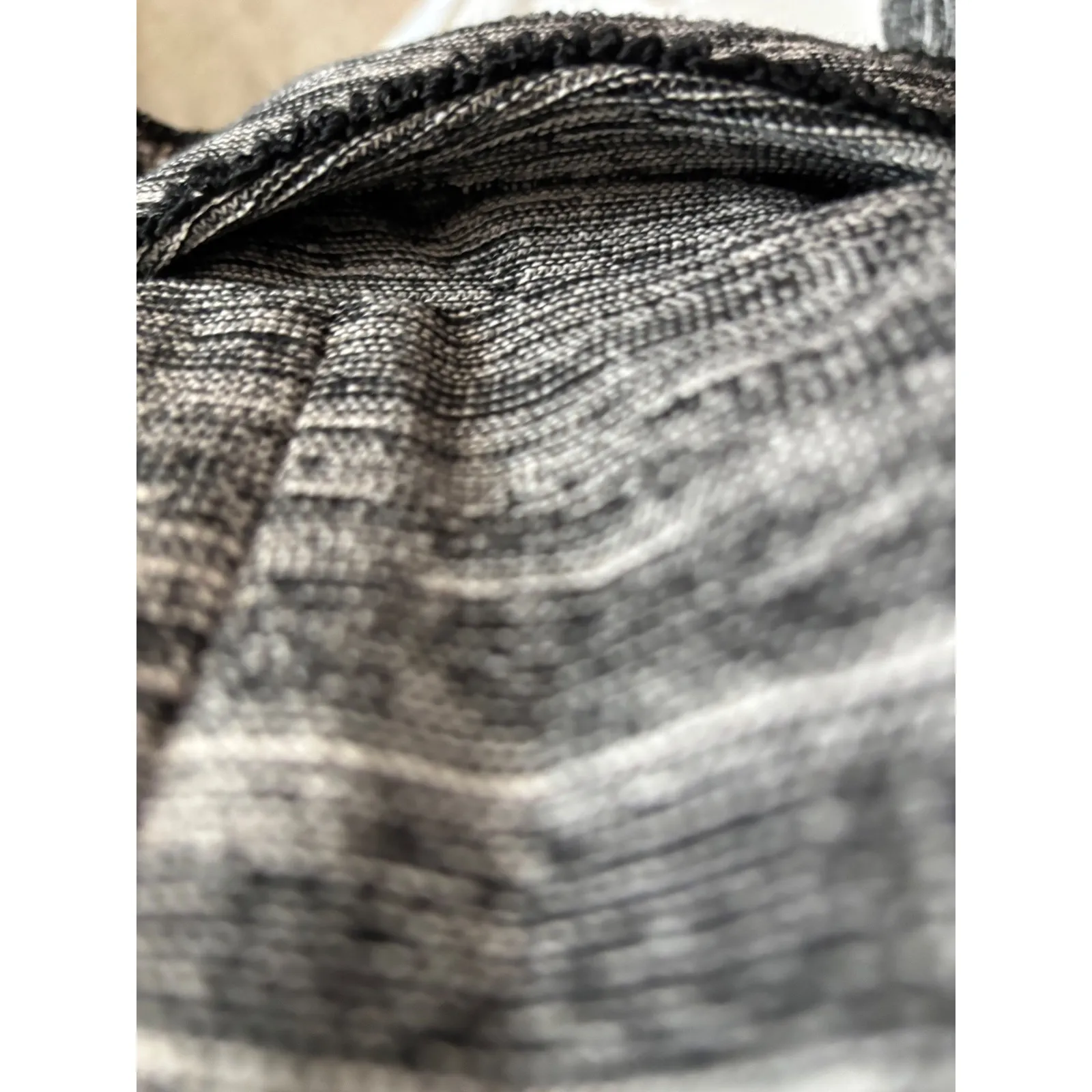 Talbots Black & White Open-Front Blazer Sweater Knit Jacket Size Small Petite - Image 8