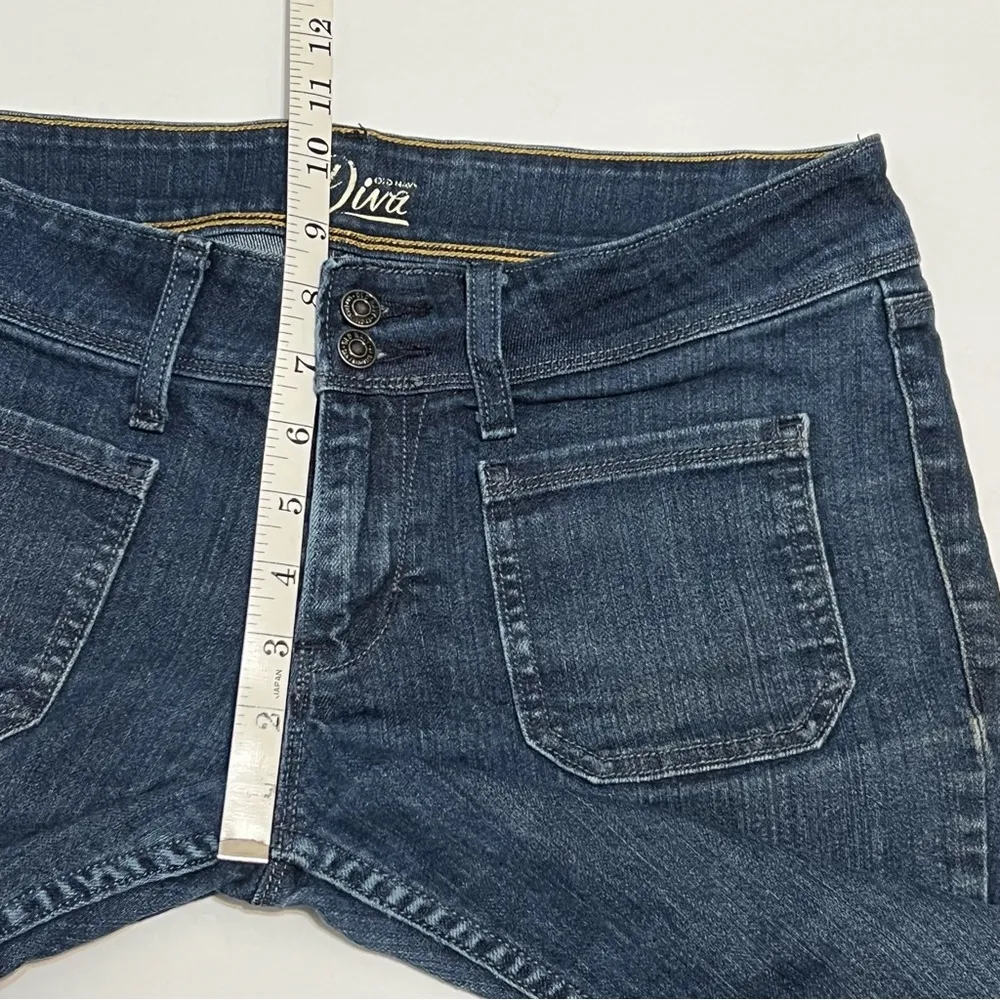 Old Navy The Diva Denim Capri Length Blue Jeans Size 8 - Image 11