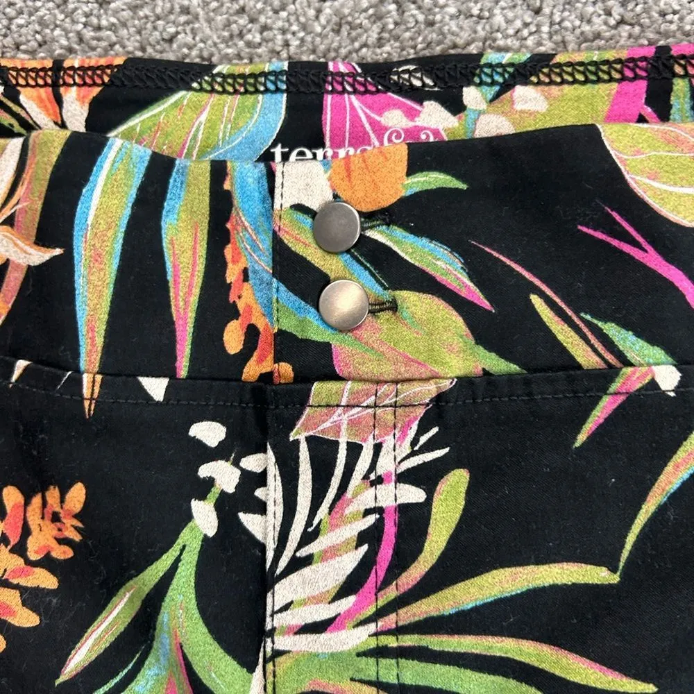 NEW Tropical Mid Rise Jegging in Black size 3X by Terra & Sky - Image 3