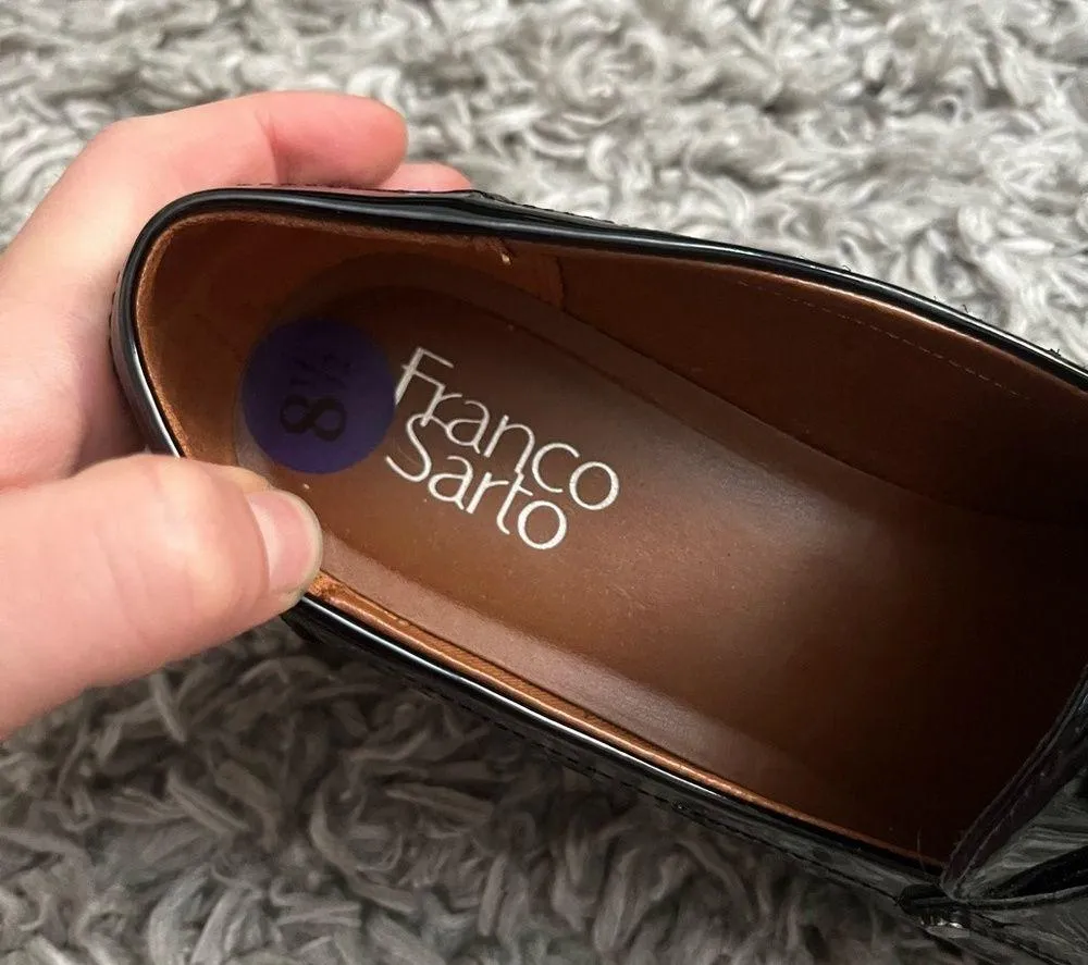 Franco sarto black Cassandra loafers size 8.5 - Image 5