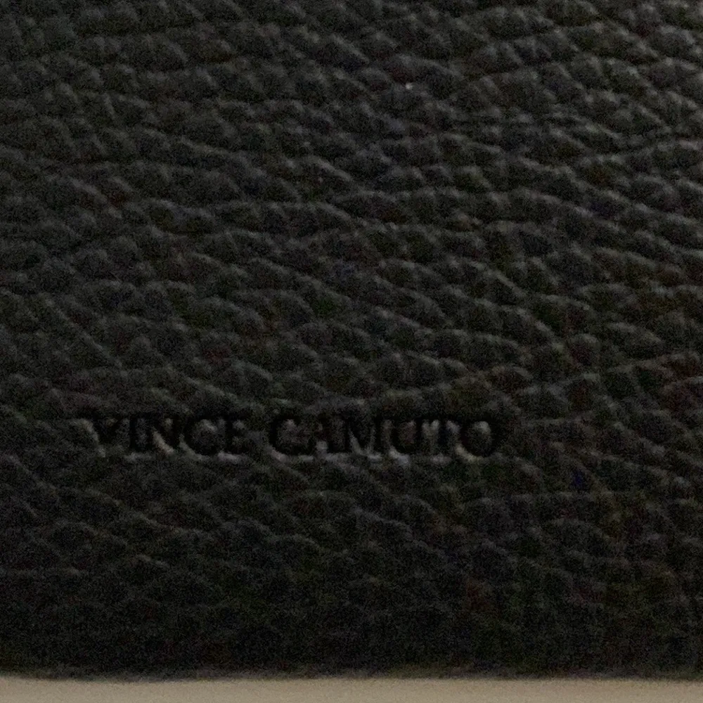 Vince Camuto Black/gray leather tote - Image 5