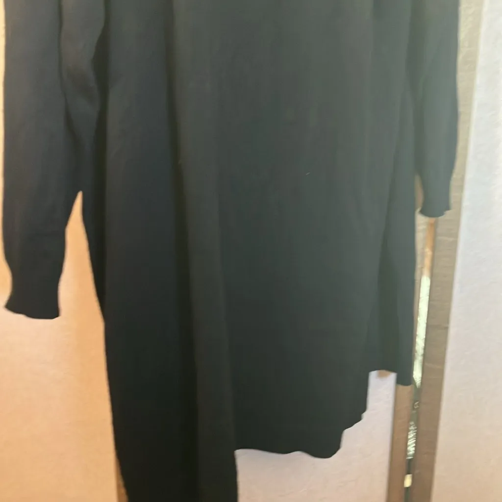 FINAL MARKDOWN Verve Ami Elegant Black open front car length cardigan 2x - Image 8