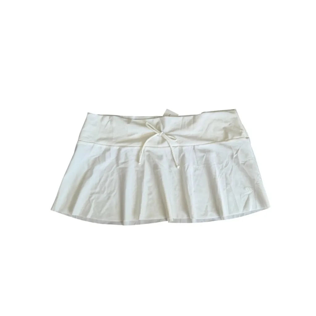 TOMMY HILFIGER Womn's White Swim Skirt Size XL NEW NWT - Image 5