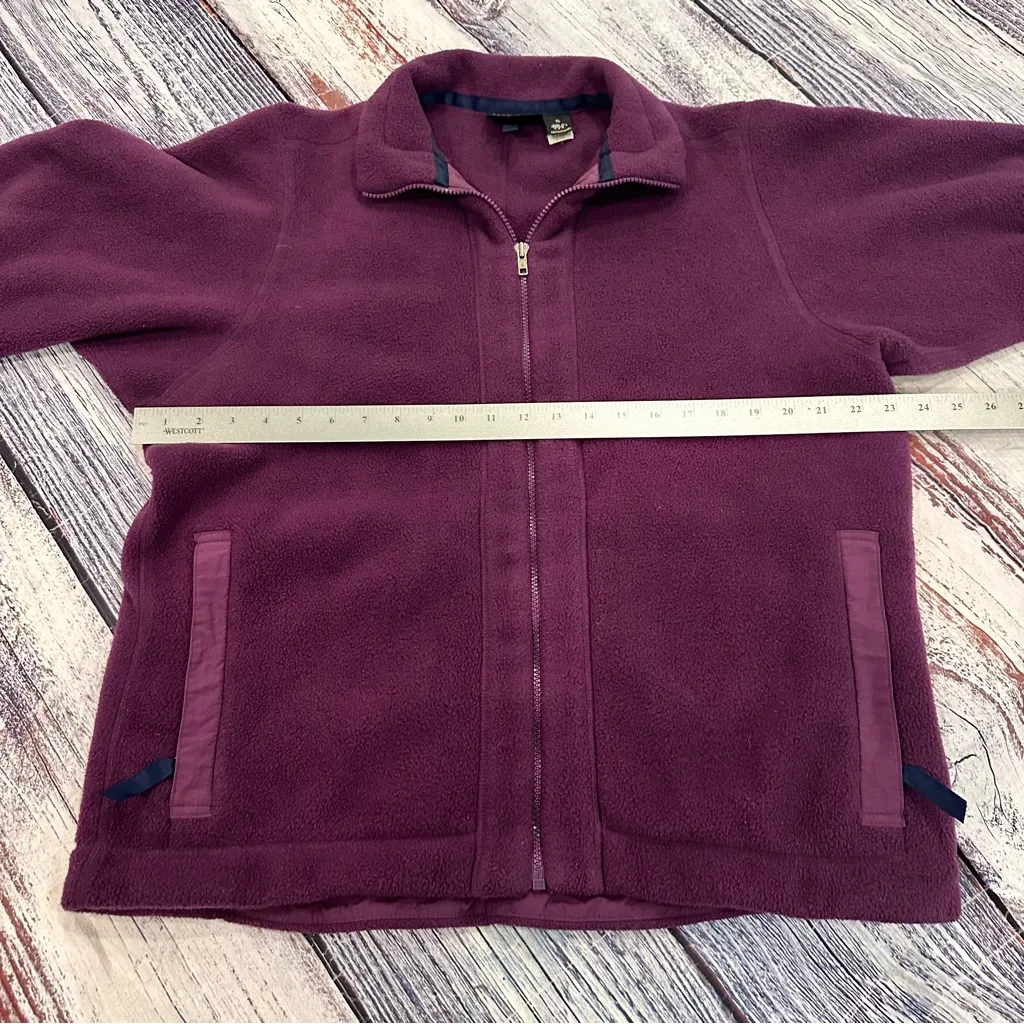 Vintage Patagonia Synchilla Women’s Purple Maroon Fleece Jacket - Image 6