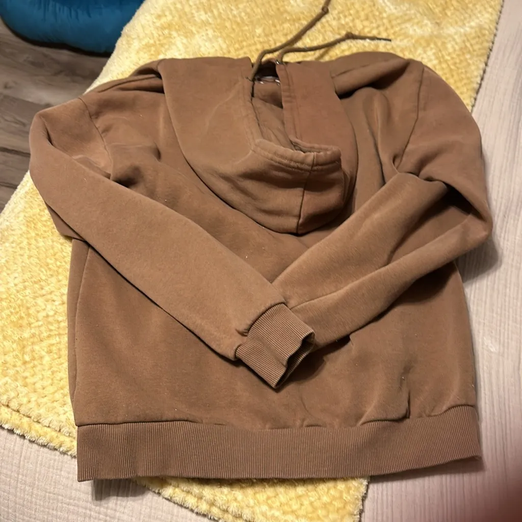 Denim & Flower hoodie - Image 4