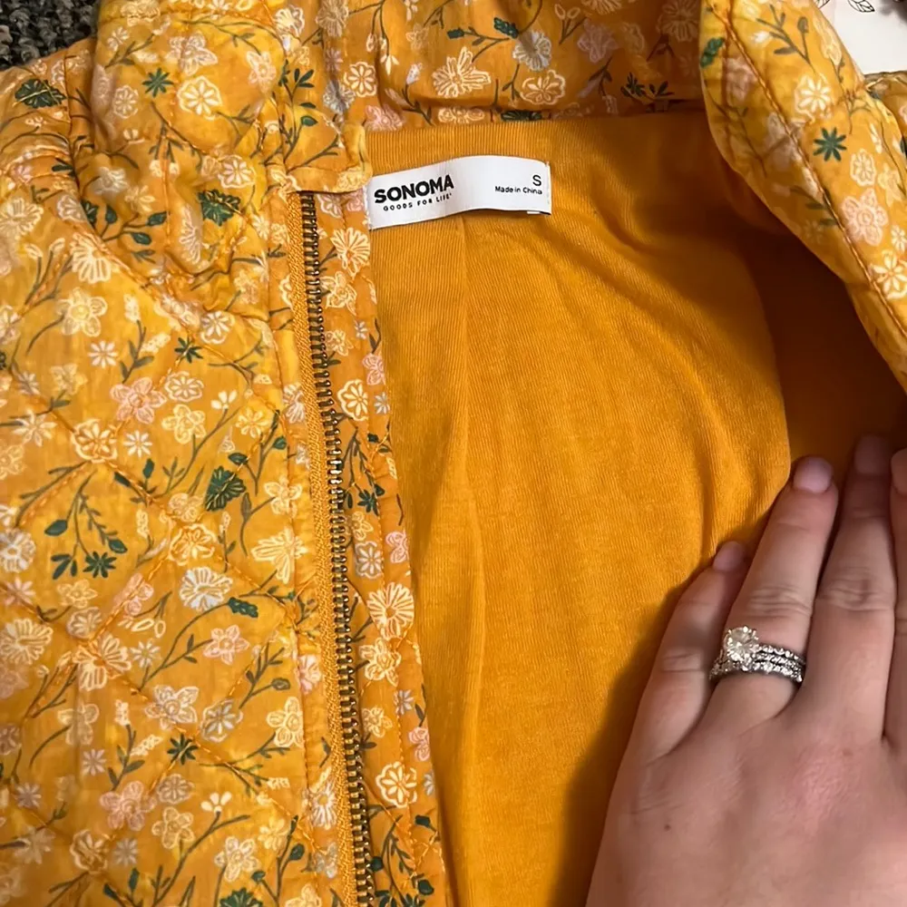 NWT Sonoma Quilted Prints Jacket - Image 3