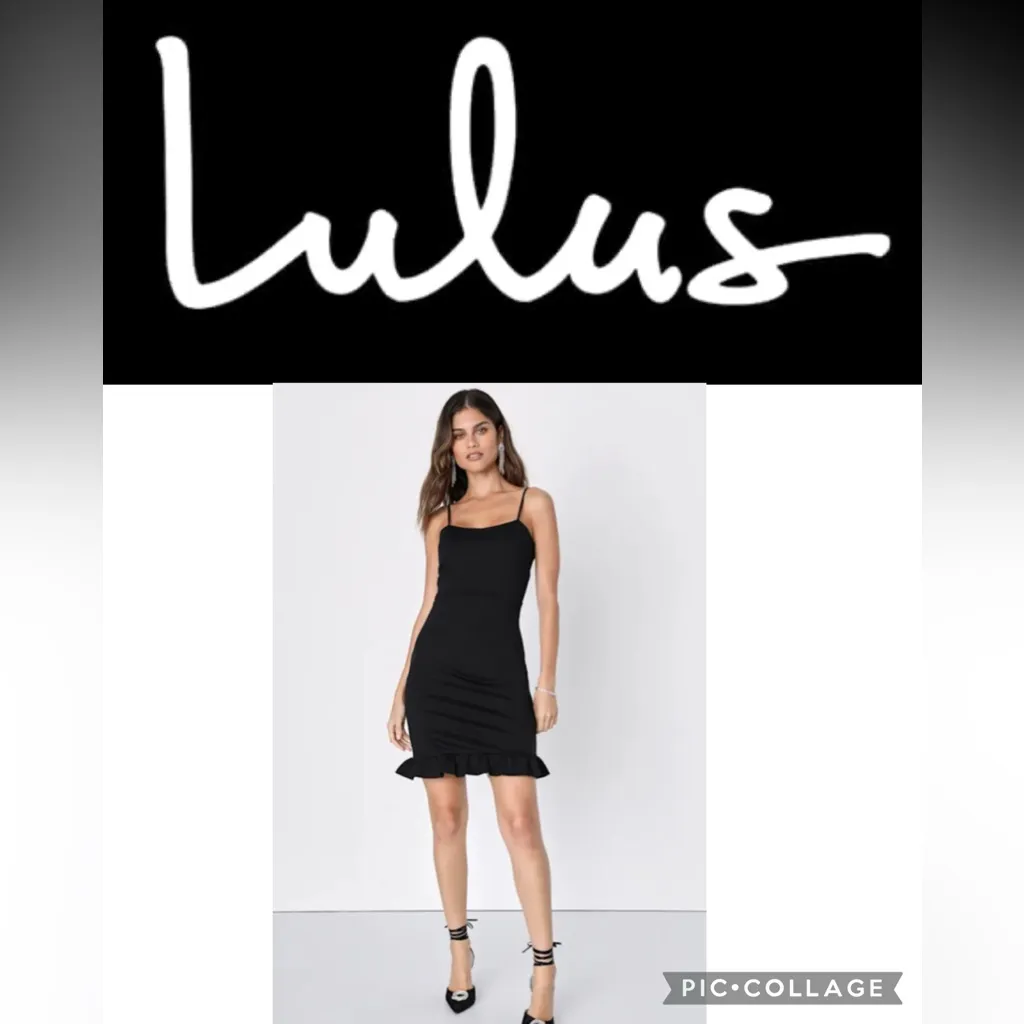 Lulu's Elegant Black Garment Size M - Image 2