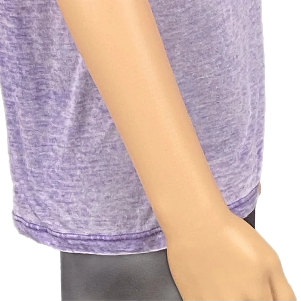 GRATEFUL DEAD 2013 “Steal Your Face” purple burnout lightweight t-shirt Small - Image 7