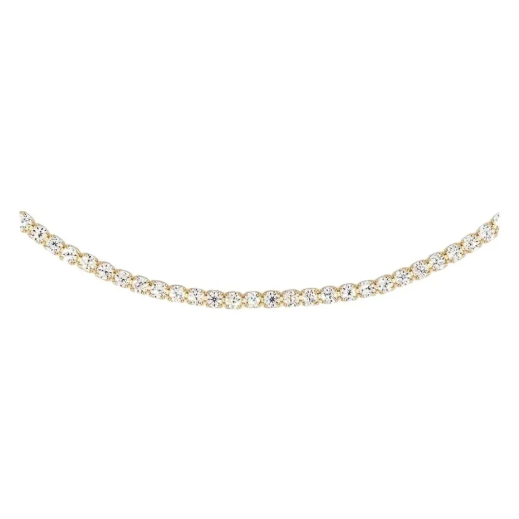 petit moments Beam Necklace in Gold One Size Womens Crystal Jewelry - Image 2