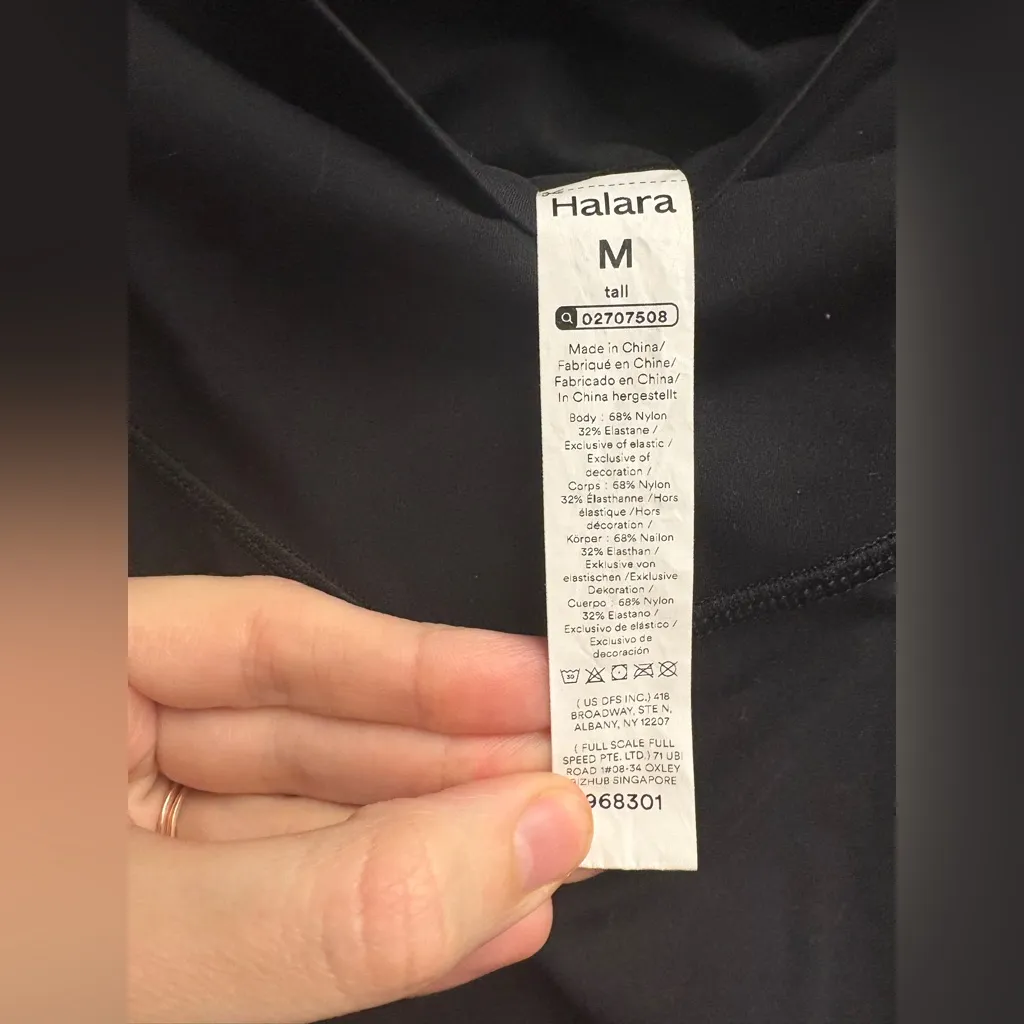 NWOT Halara Ultrasculpt Butt Lifting Tummy Control Bootcut Leggings Med. Tall - Image 3