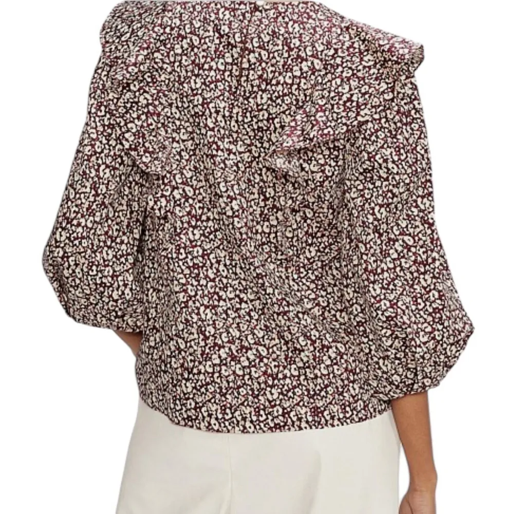 Ted Baker  SANJAA FRILL BALOON SLEEVE TOP - Image 7