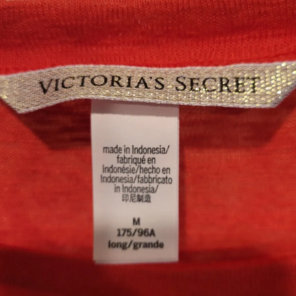 Victoria's Secret Size Medium Red Pajama Top - Image 2