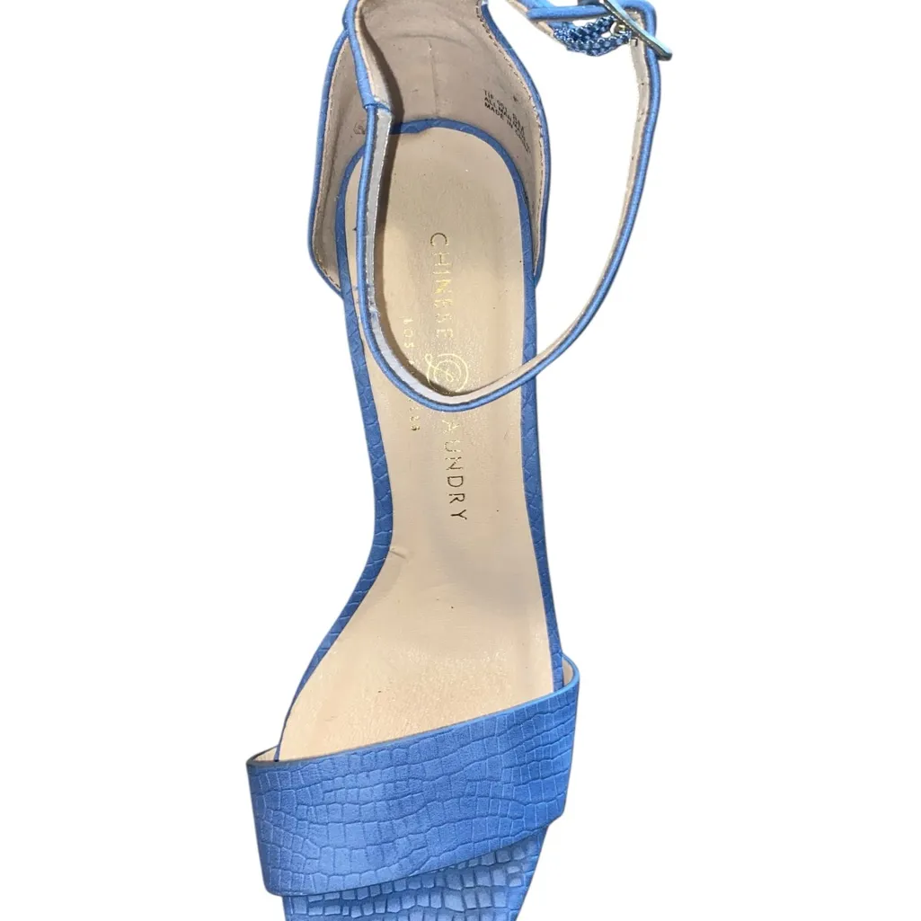 Chinese Laundry Chic light Blue Block Heel Sandals - Image 5