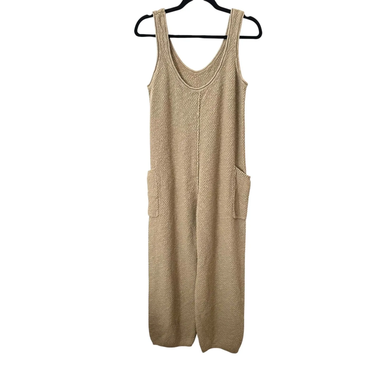 MABLE‎ Knit Relaxed Jumpsuit Light Green Large - Image 2