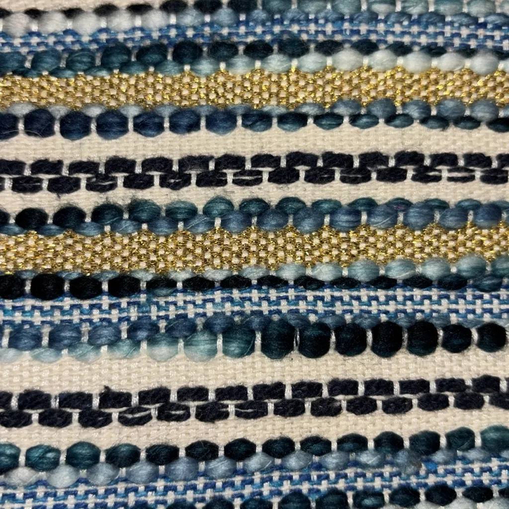 AMERICA & BEYOND BRAND…GRECIAN NIGHT EVIL EYE BEADED CLUTCH/CROSSBODY GORGEOUS Blue - Image 9