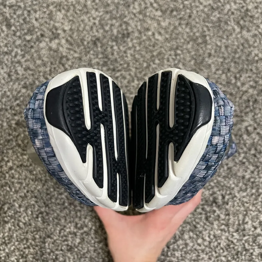 New Skechers Blue Equalizer Vivid Dream Slip-On Woven Walking Shoes 9 - Image 6