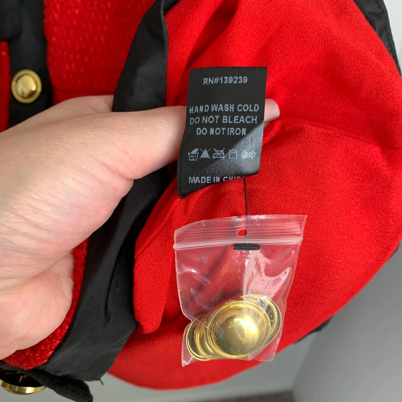 Tuckernuck Pomander Place Coco Tweed Bow Mini Dress in Red XXXL Womens - Image 14