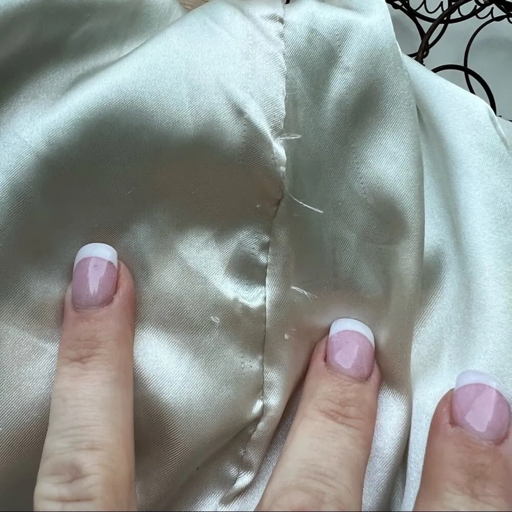 Burton Dream DryRide blue plaid faux fur lined snowboard coat jacket - Image 10