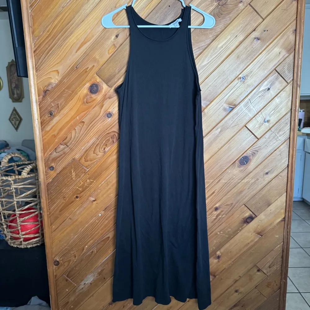 Madewell Black Tank Dress Size Small - Image 3